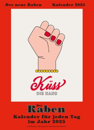 Der Raben-Kalender für jeden Tag im Jahr 2025 (14 x 18 cm, Deutsch 