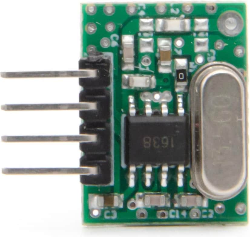 433Mhz RF transmitter - receiver kit | Elektronica voor jou