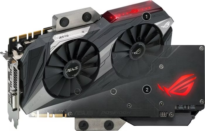 ASUS ROG POSEIDON GeForce GTX 1080 Ti P11G GAMING - buy at Digitec