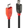 Lindy USB cables (0.50 m, USB 2.0)
