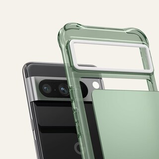 CYRILL By Spigen Cover Ultra Sheer Per Google Pixel 7a - Colore Dusk, Trasparente Con Tinta, Antigiallo