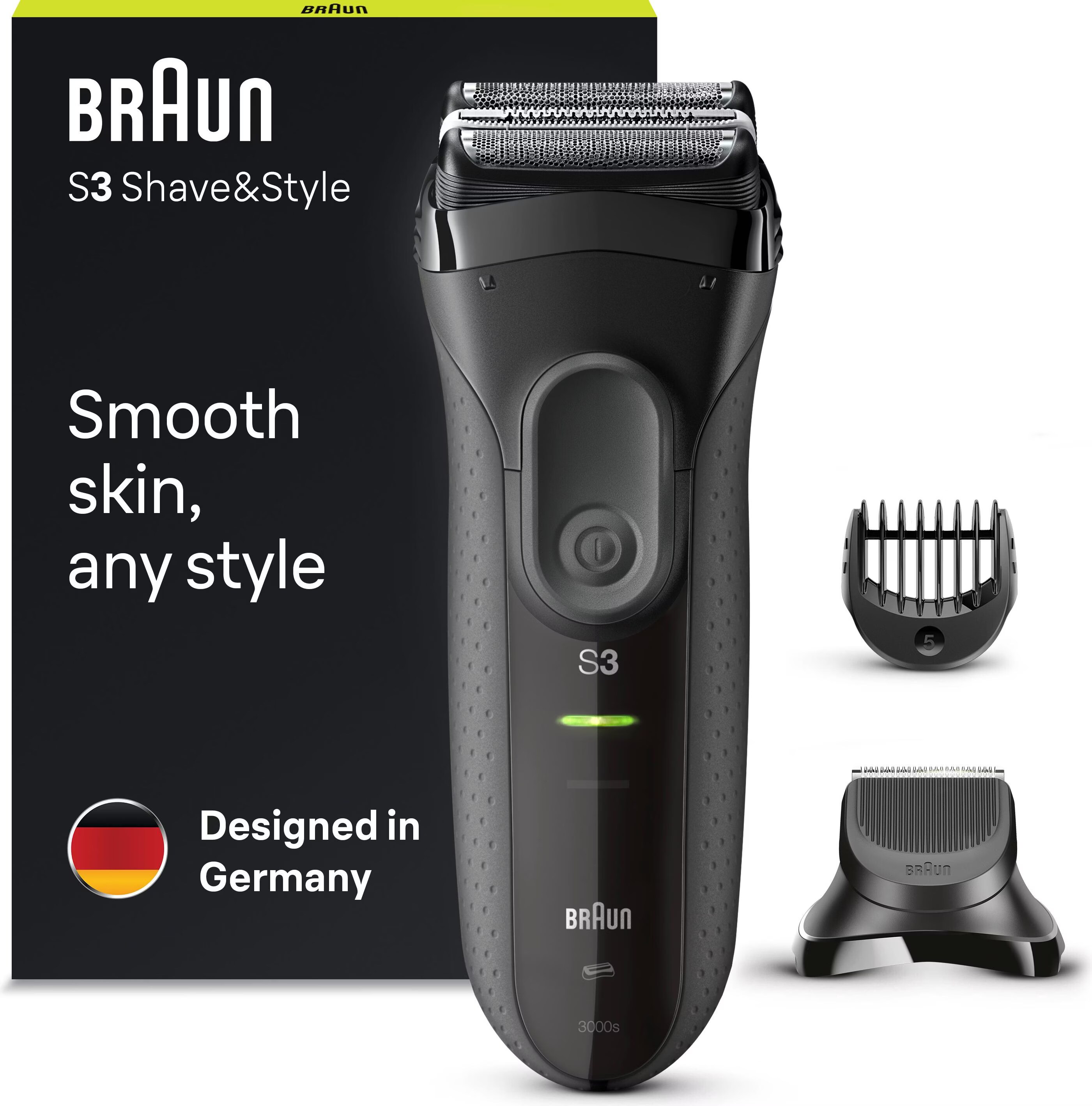 【中古美品】BRAUN S3 Shave ＆Style MM70710-6 中古美品】BRAUN S3 Shave ＆Style MM70710-6 - メルカリ