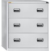 eurokraft basic filing cabinet (84.5 x 62 x 99.5 cm)