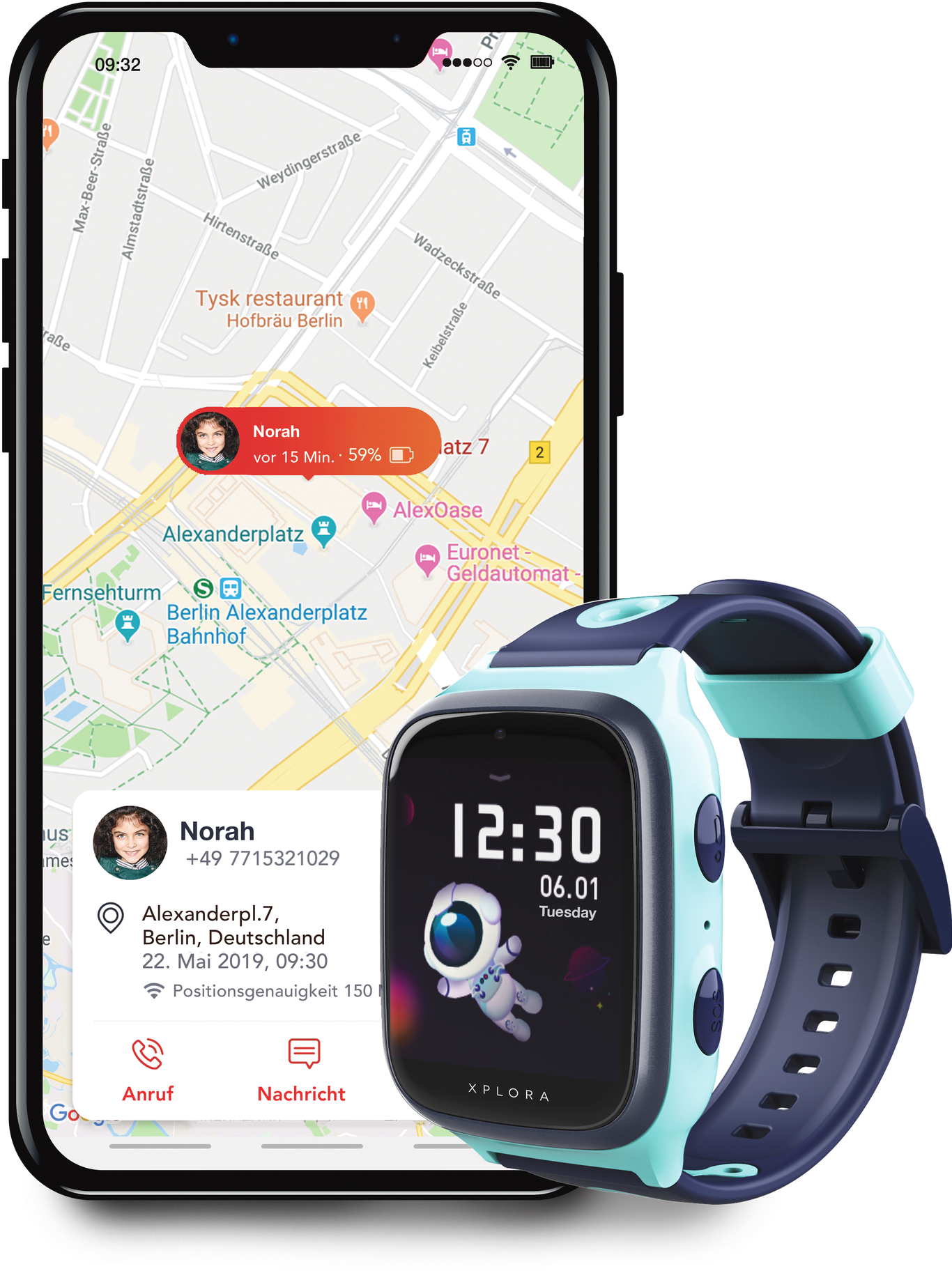Xplora X4 Plastic 4G One size buy at Digitec