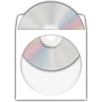 Herma Manicotti CD/DVD 124x124 100 pezzi autoadesivi