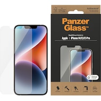 PanzerGlass Classic Fit (1 Stück, iPhone 14, iPhone 13 Pro, iPhone 13)