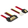 Delock SATA cable & floppy jack, 30cm (30 cm)