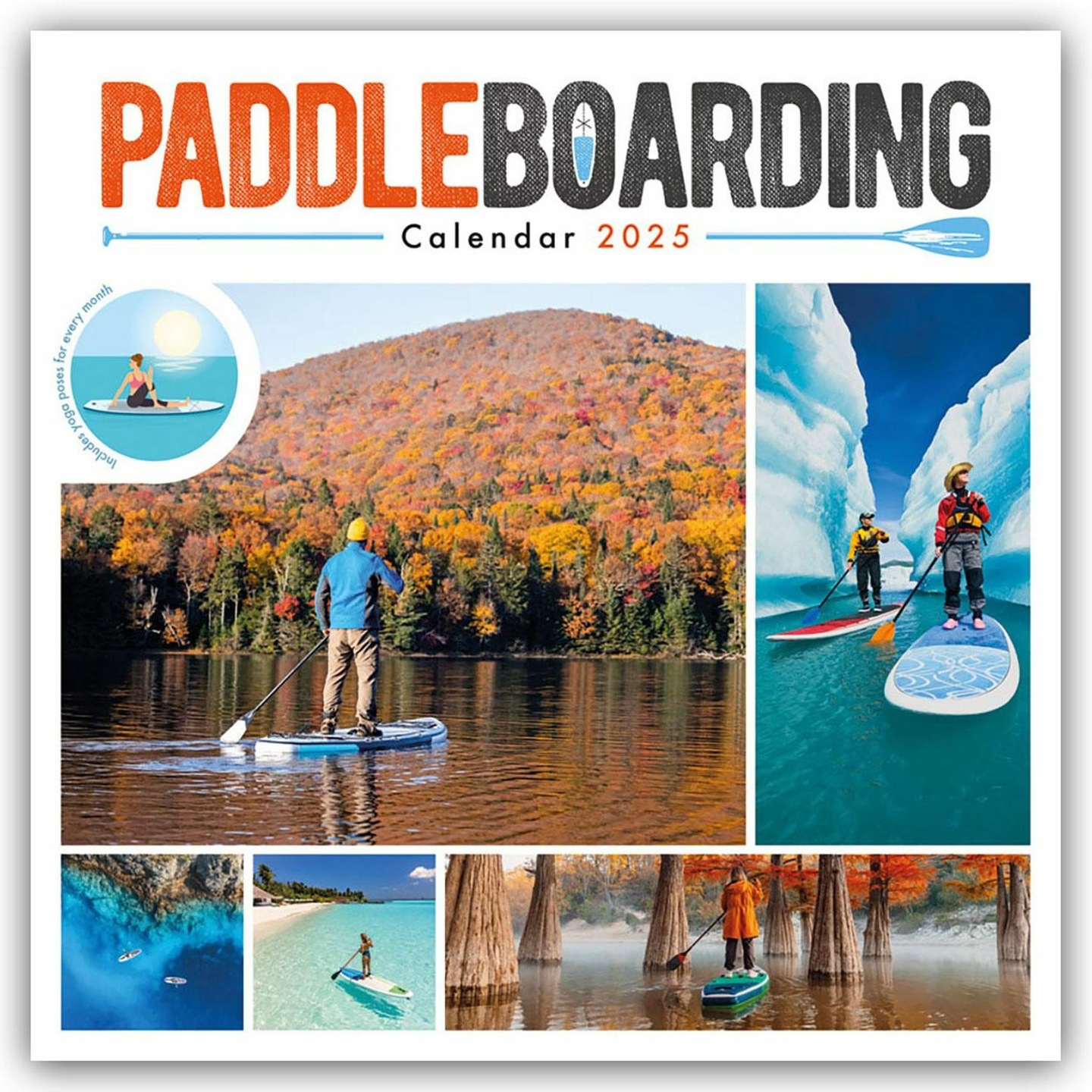 Paddle Boarding Sup Boarding StandUpPaddling 2025 WandKalender