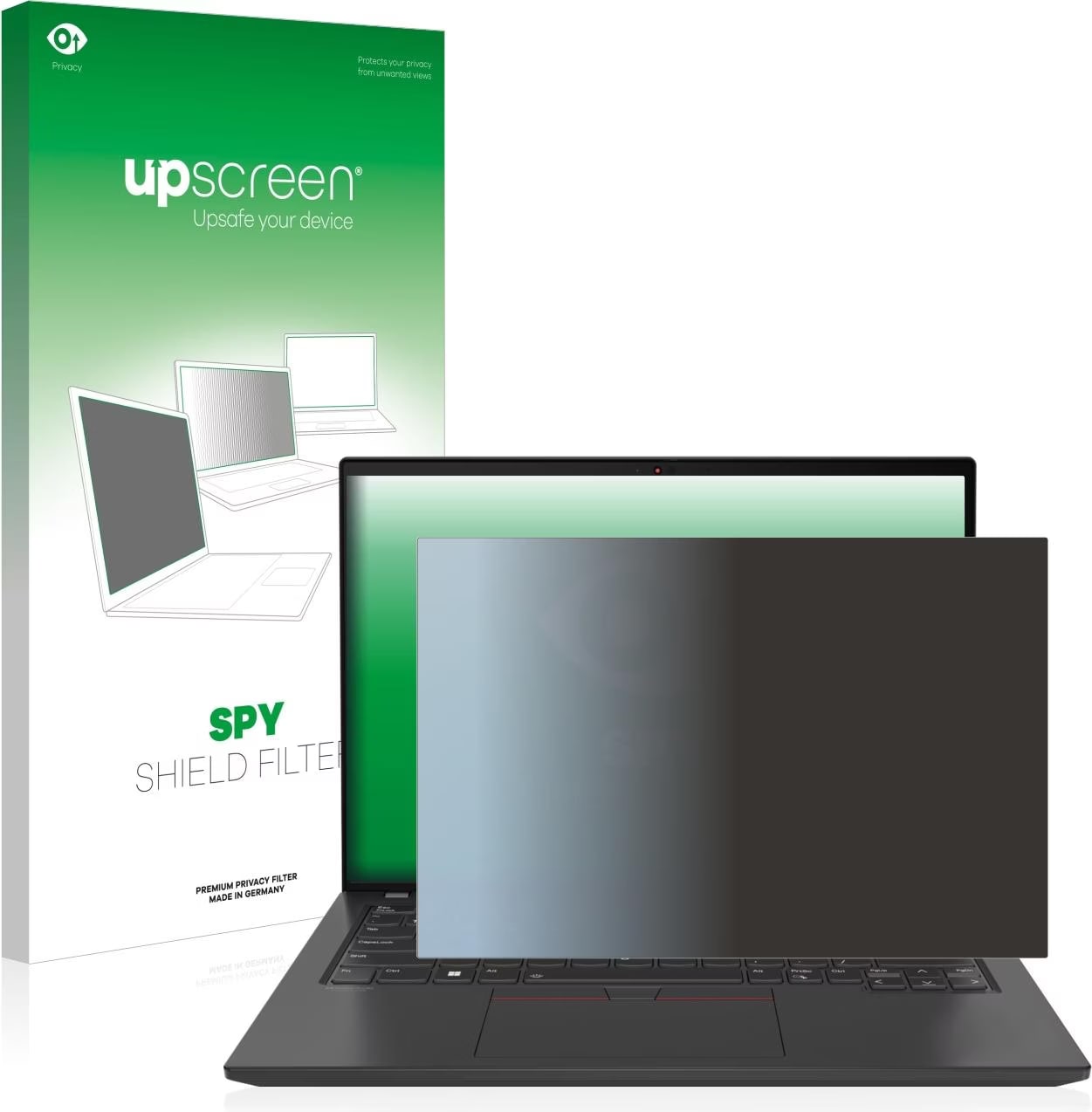 Filtre Confidentialité Upscreen Pour Lenovo ThinkPad T14s Gen 4 - Anti-Regard, Anti-Reflet, Antibactérien - Fabriqué En Allemagne