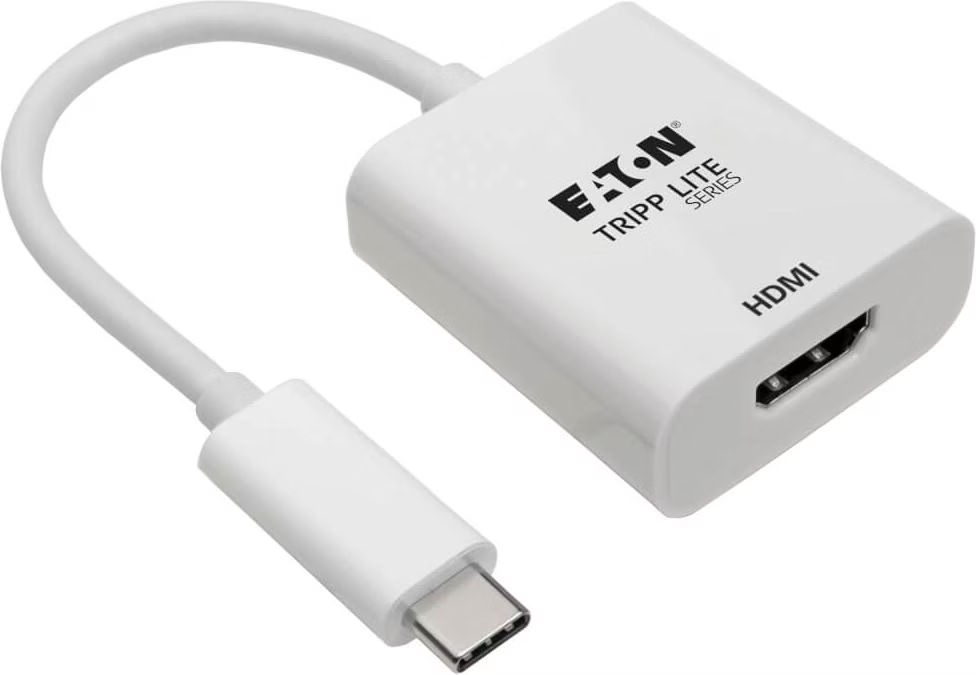 Eaton USBC to HDMI Adapter M/F 4K 60Hz HDCP 2.2 White (USB 3.1, 9.91
