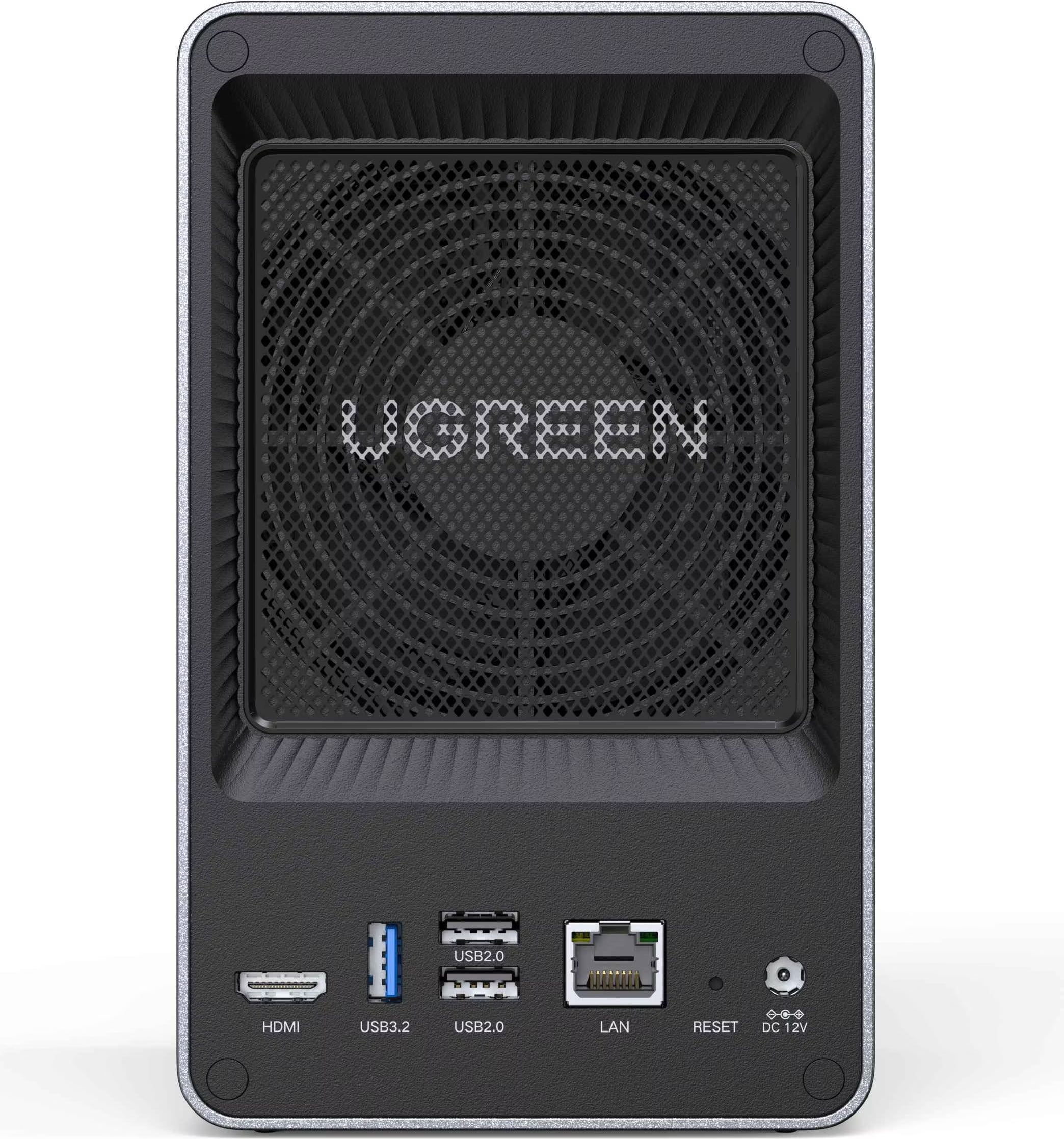 【新品】UGREEN NASync DXP2800 とWD HDD8TB×2 UGREEN NASync DXP2800 2-Bay NAS Custom HDDs 8‑76TB AI RAID Seagate