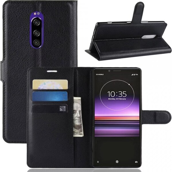 Screenguard Sony Xperia 1 Leather Guard Lederhülle (Sony Xperia 1 ...