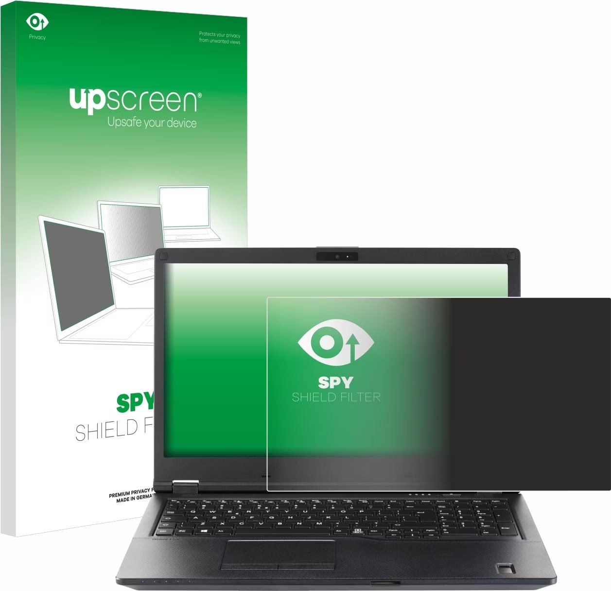 Upscreen 15.6" Filtre De Confidentialité Pour Tailles Standard Avec 15,6 Pouces (39.6 Cm) [345 X 194 Mm, 16:9] Protection Ecran, Privacy Filter - 7
