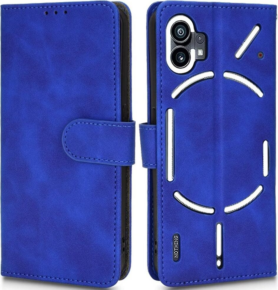 Suncase Leder Etui Für Nothing Phone (3) - Echtleder Tasche Antik-Coffee