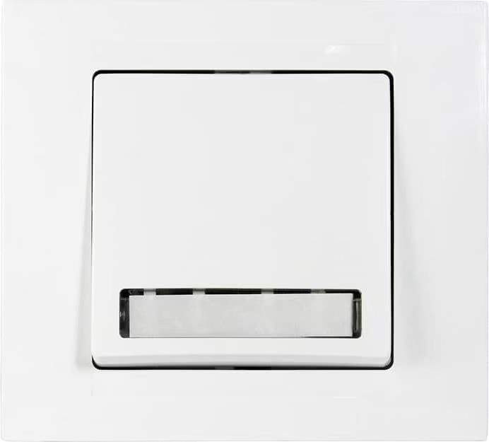 Gunsan Moderna Cornere Per 4 Prese O Interruttori – Bianco, Dimensioni 303x82x10.8 Mm