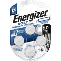 Energizer CR2032 Lithium ultime (4 pcs, CR2032, 235 mAh)