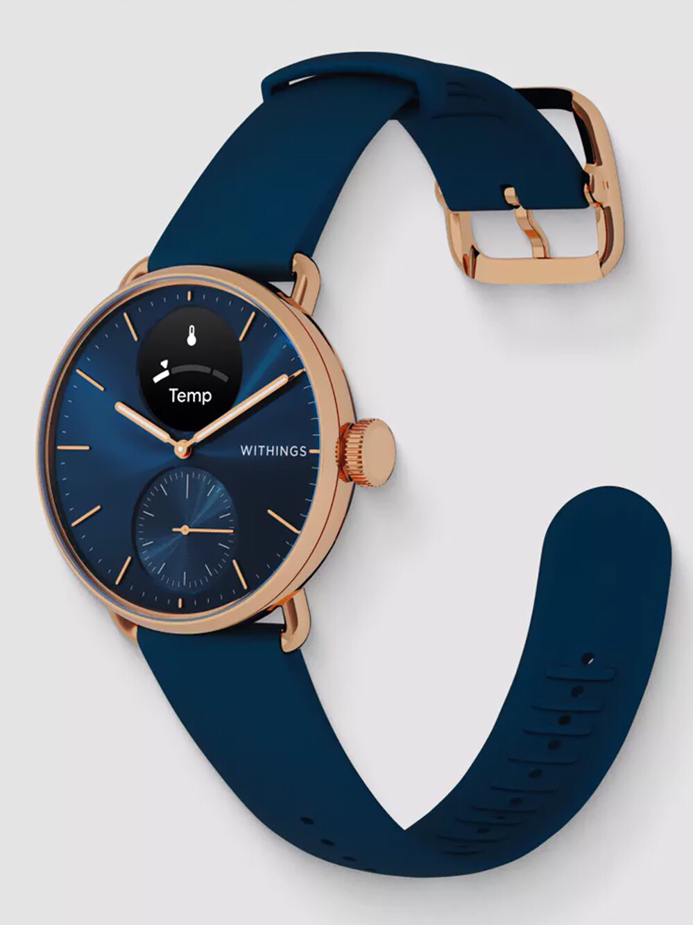 Withings steel hr limited edition 36mm blue rose gold hot sale