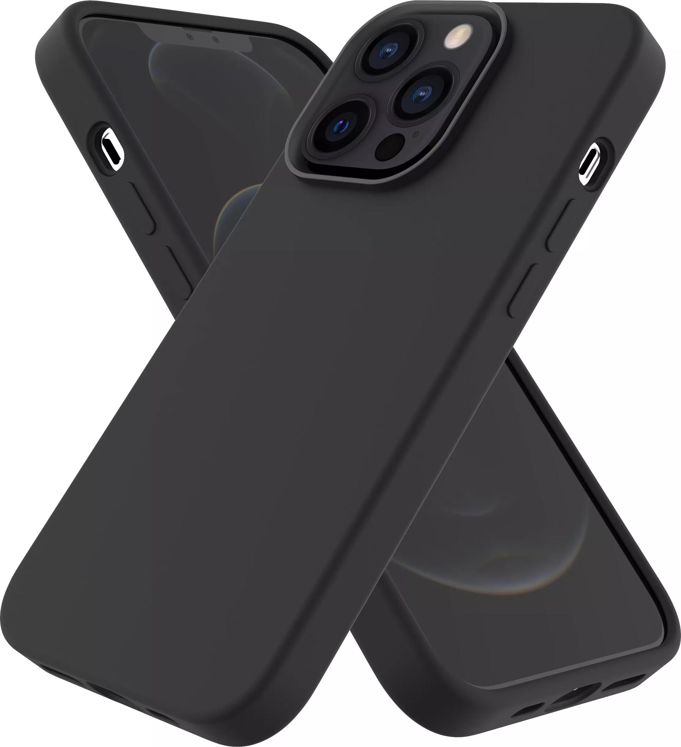 10 Cordini Per Cellulare In Tela Con Anello Metallico - Adesivi Universali Neri/grigi