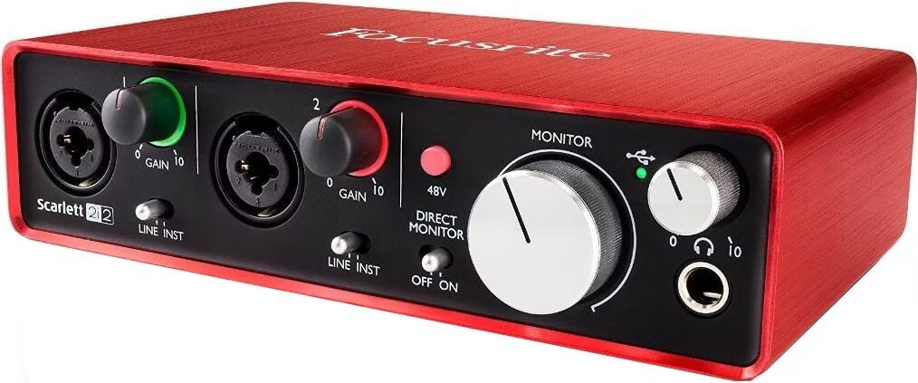 DTM・DAW Focusrite Scarlett 2i2 1st gen Focusrite Scarlett 2i2 2nd gene - buy at Digitec - Digitec