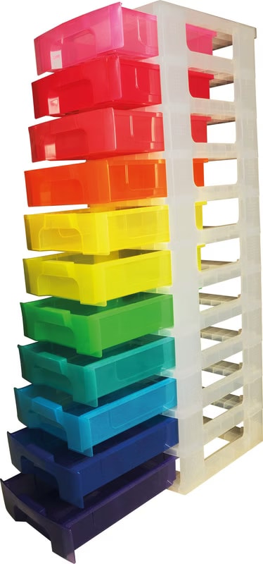 Stock Bureau - REALLY USE BOX Boîte De Rangement En Plastique 48 Litres