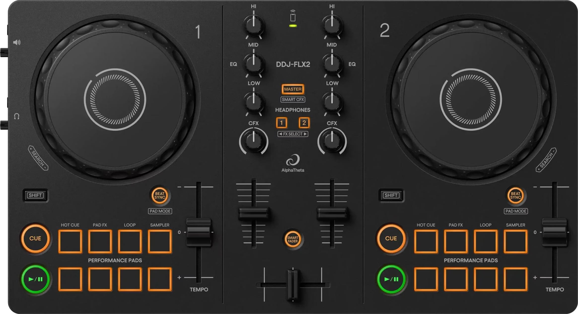 AlphaTheta DDJ-FLX2 DJコントローラー 本体 AlphaTheta DDJ-FLX2 - kaufen bei Digitec - Digitec