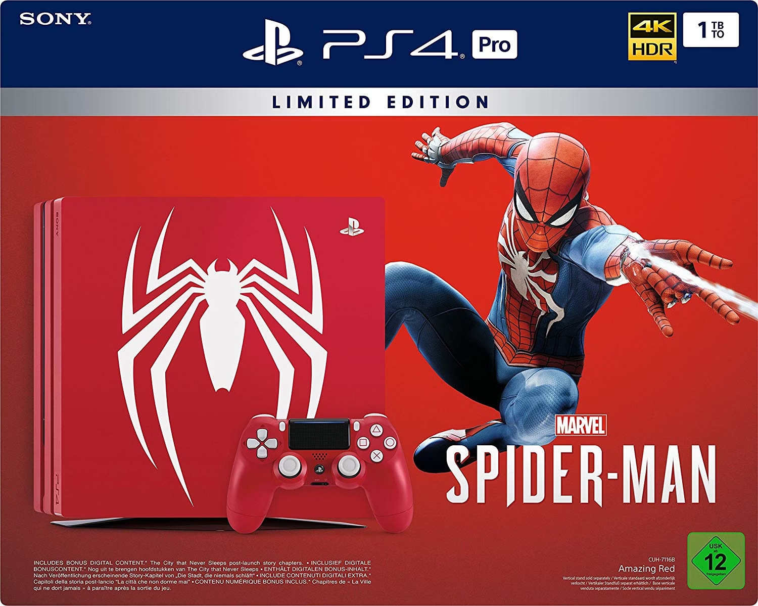 Nintendo Switch PlayStation4 pro Spiderman edition 91M0DWL4hwL._SL1500_.jpg