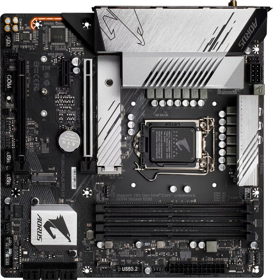 Gigabyte B560M AORUS PRO AX - 1.0 - Motherboard - micro ATX