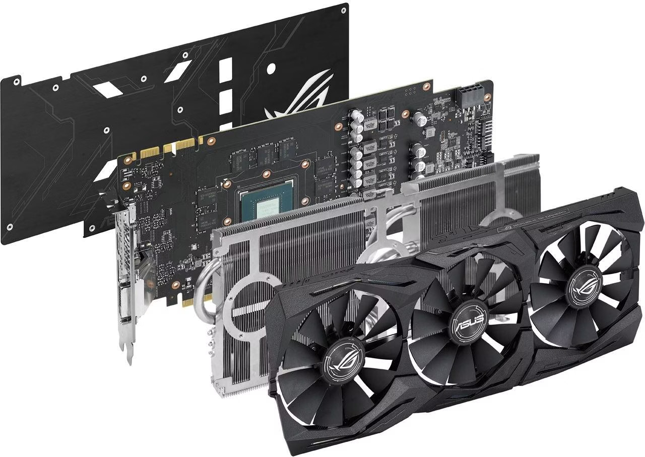 Asus GeForce ROG STRIX GTX1070 8G Gaming Scheda Grafica Da 8 GB - Foto 2