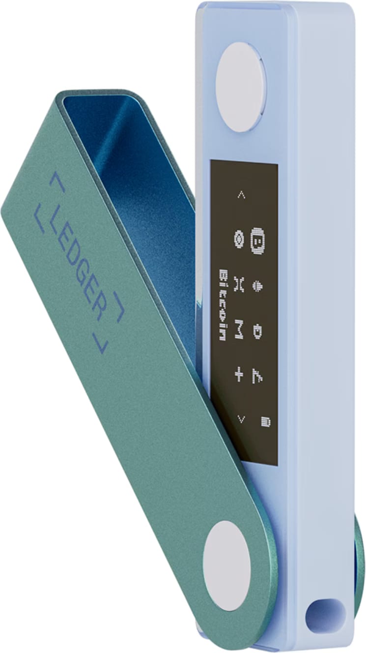 Fragen zu Ledger Nano X Krypto-Hardware-Geldbörse Pastel Green