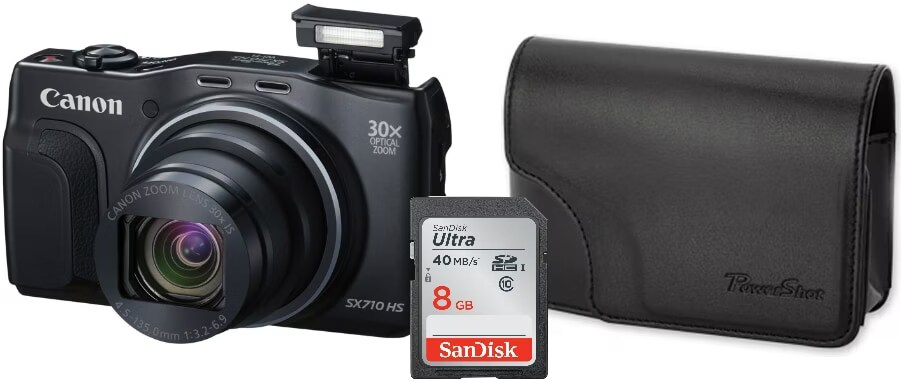 Canon Powershot SX710 HS inkl. Tasche und 8GB SD Karte - Digitec