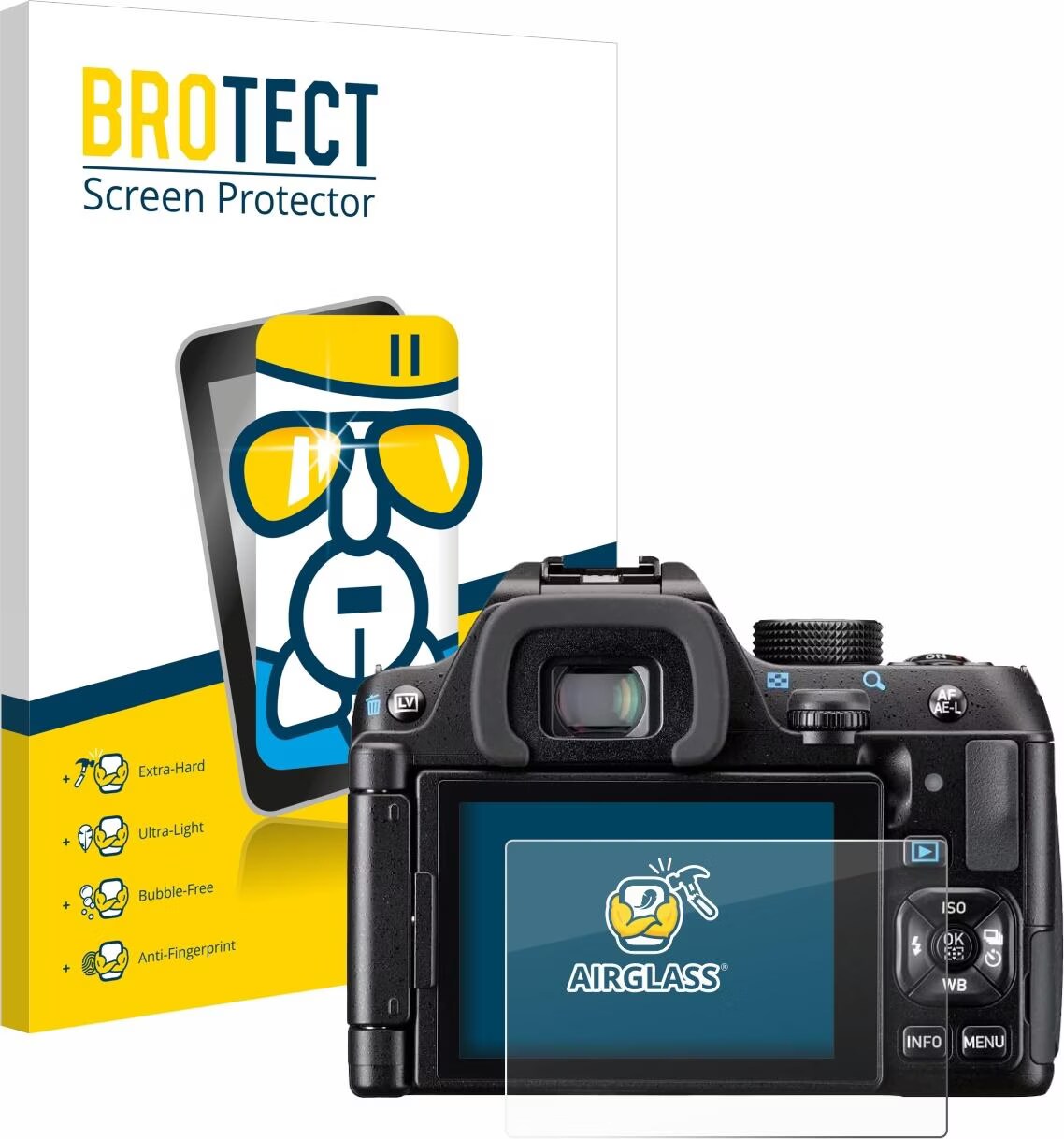 BROTECT Displayschutzfolie Für HP Omen Transcend 14 - Ultra-Klar & Kratzfest