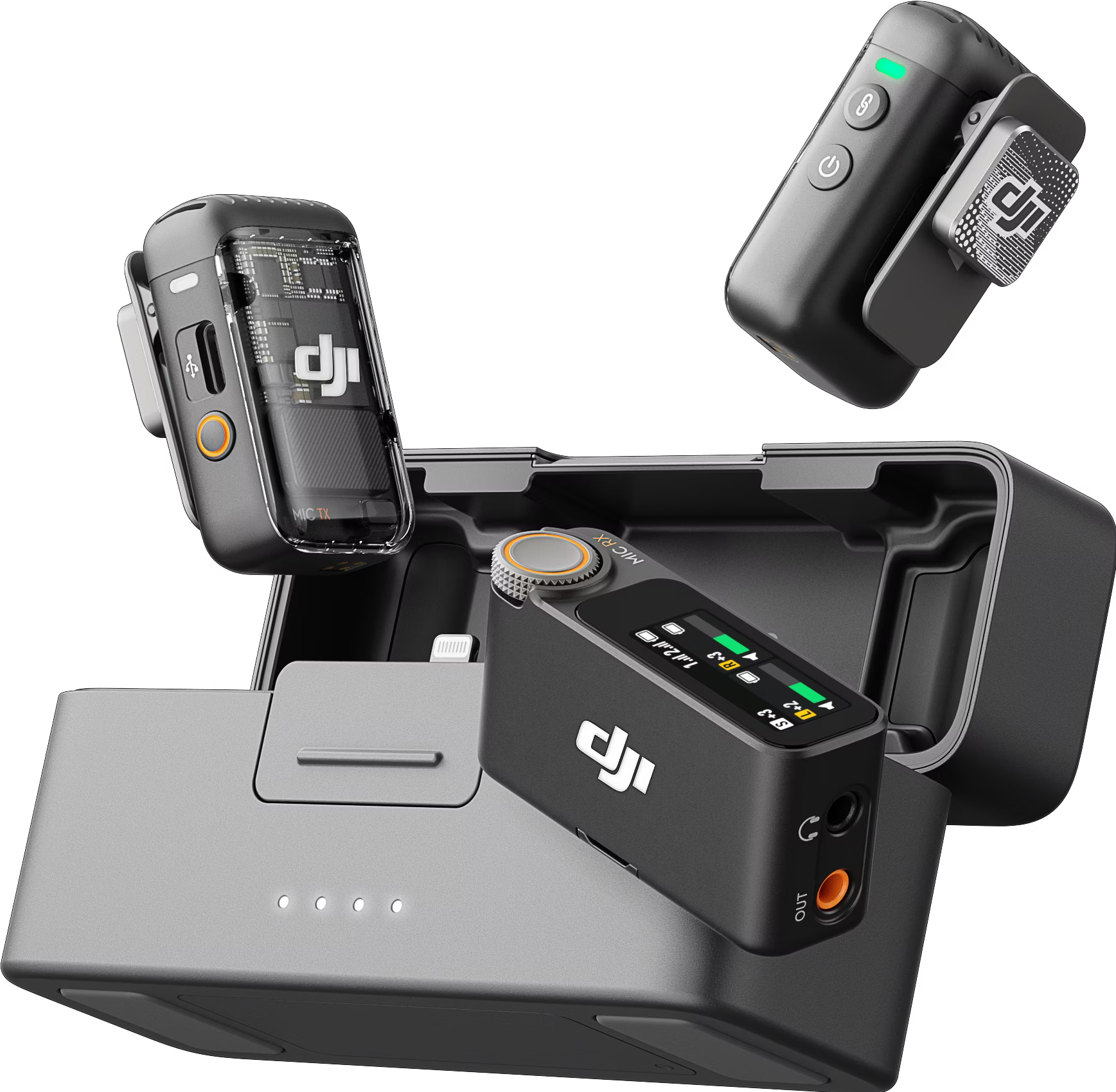 DJI Mic 2 ほぼ新品　TX1つ DJI Mic 2 (2 TX + 1 RX + Charging Case) - kaufen bei Digitec - Digitec