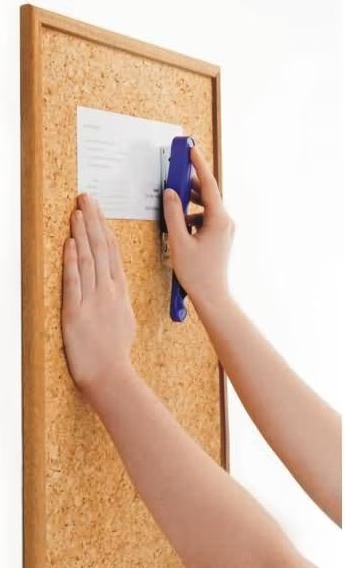 Pinzatrice Novus B 32 - Cucino Fino A 15 Fogli, Graffette Metalliche No. 10, Design Nero/Grigio - Foto 12