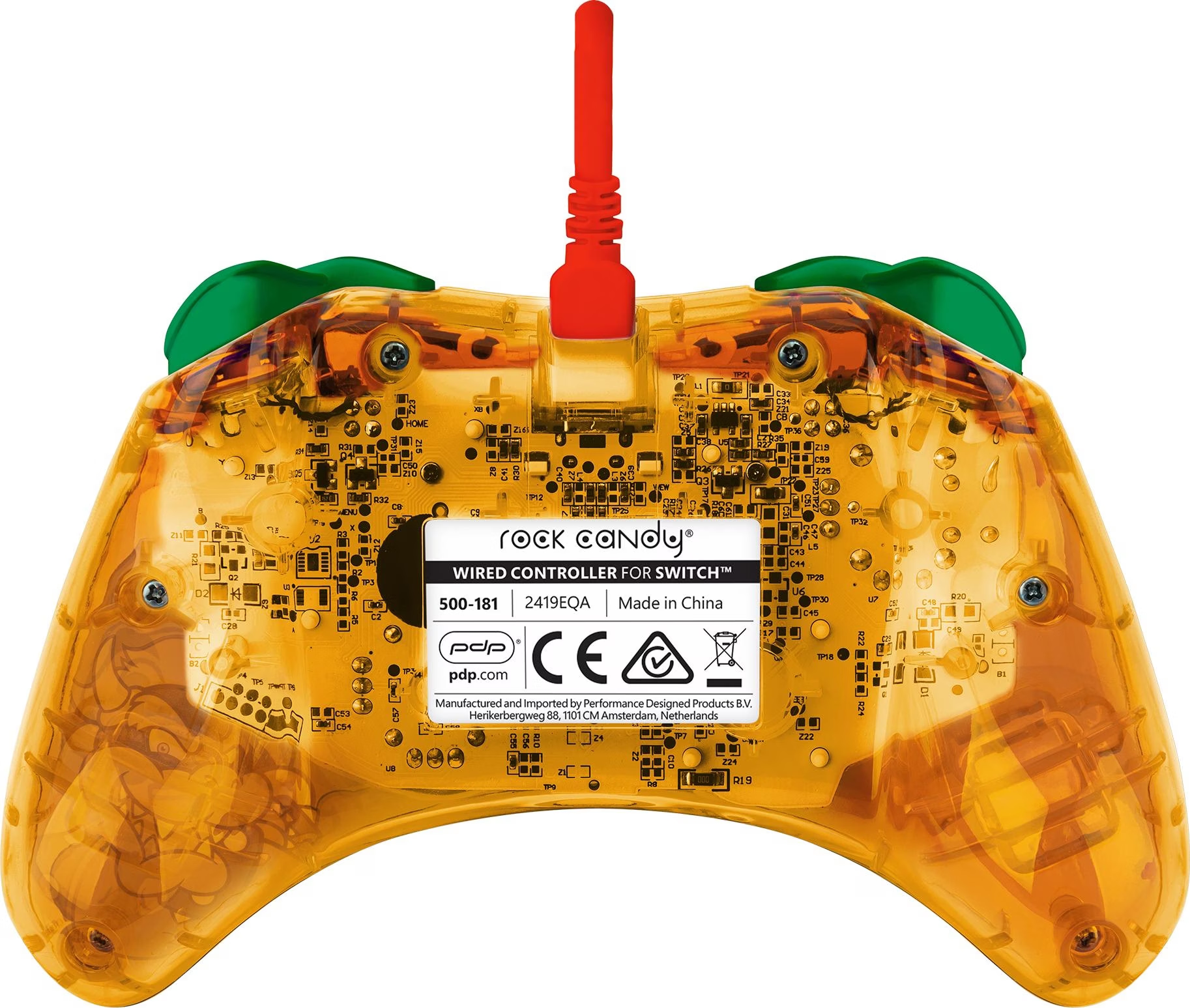 Peach Controller Rock Candy Nintendo Switch Controller Wireless