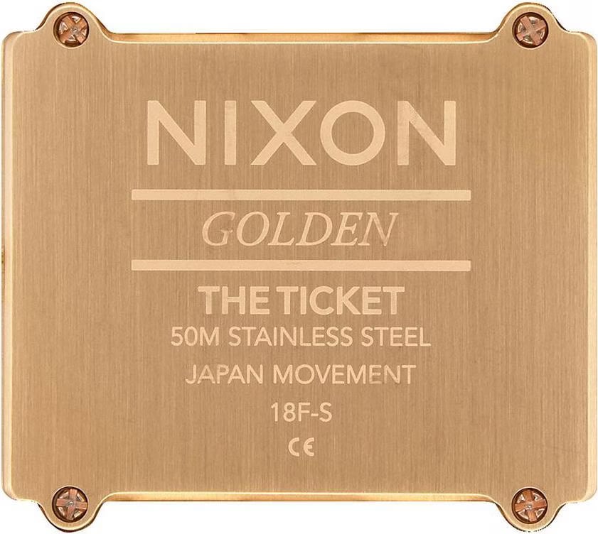 Nixon Ticket II All Gold buy at Digitec - Main Image
