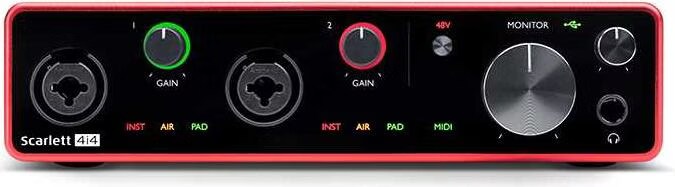 Focusrite Scarlett 4i4 3rd Gen - kaufen bei Digitec