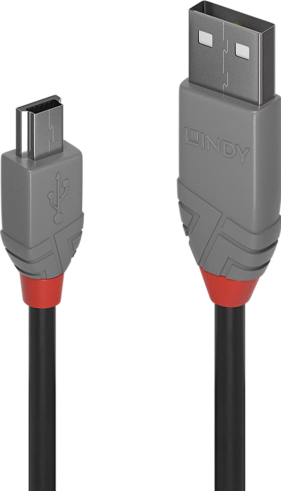 Câble USB BONA V10 A Vers Mini-B – 1,5 Mètres – Haute Qualité, Doré – Neuf