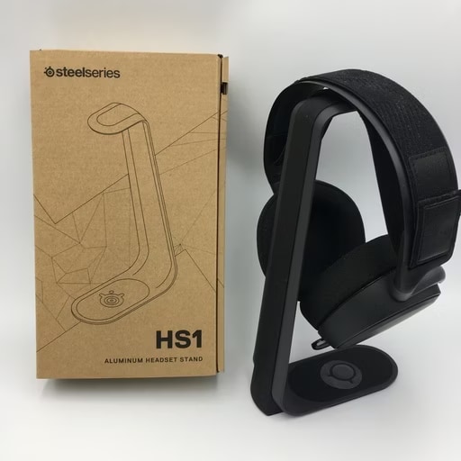 新品未開封 steelseries HS1 アルミ製ヘッドセットスタンド SteelSeries HS1 アルミ製ヘッドセットスタンド 純正品 正規品