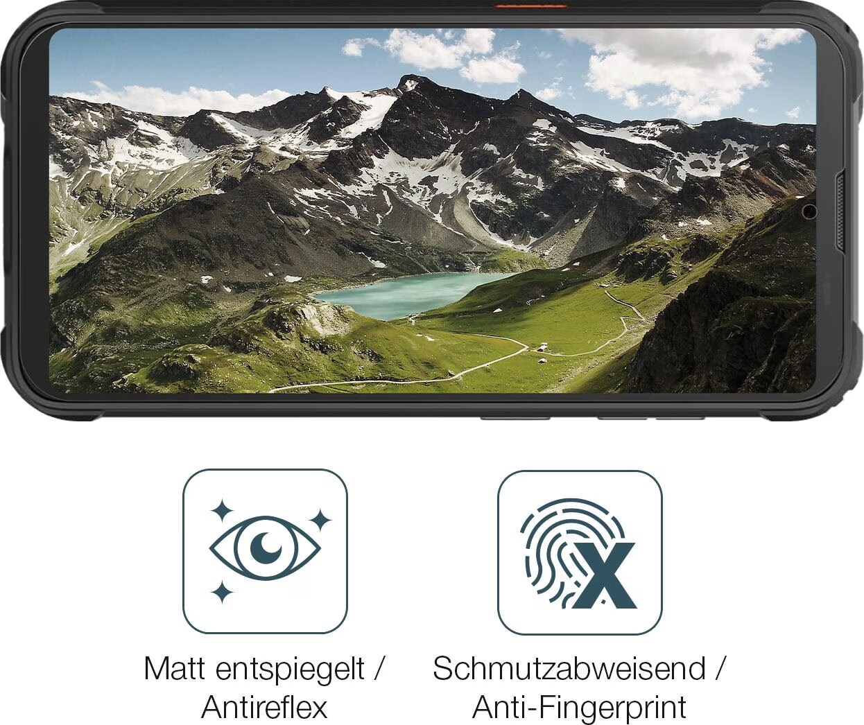 dipos I 2X Pellicola Protettiva Compatibile con Wileyfox Swift