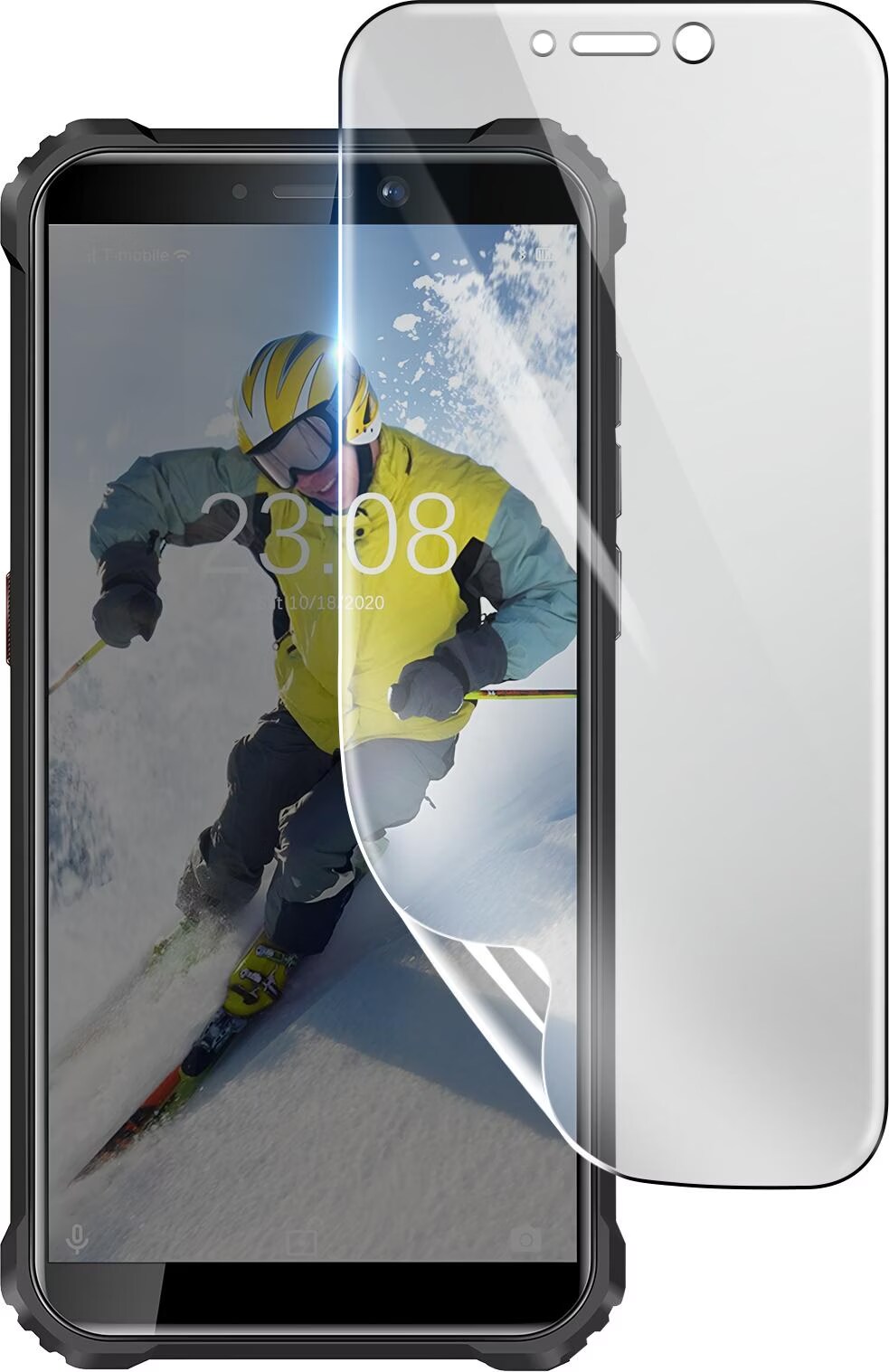 brotect Pellicola Protettiva per Oukitel WP200 Pro Protezione Schermo (2 Pezzi) [Trasparente, Anti-Impronte