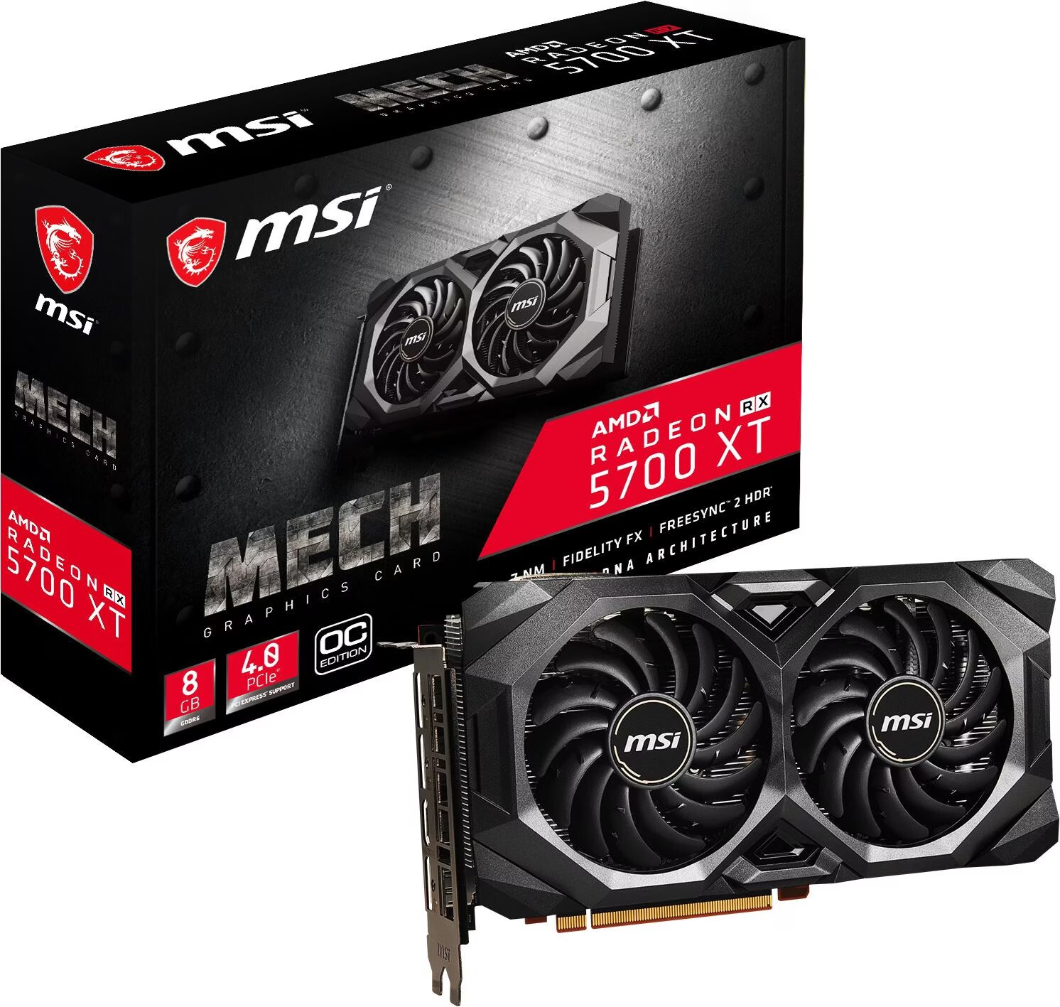 MSI Radeon RX 5700 XT MECH OC - kaufen bei Digitec