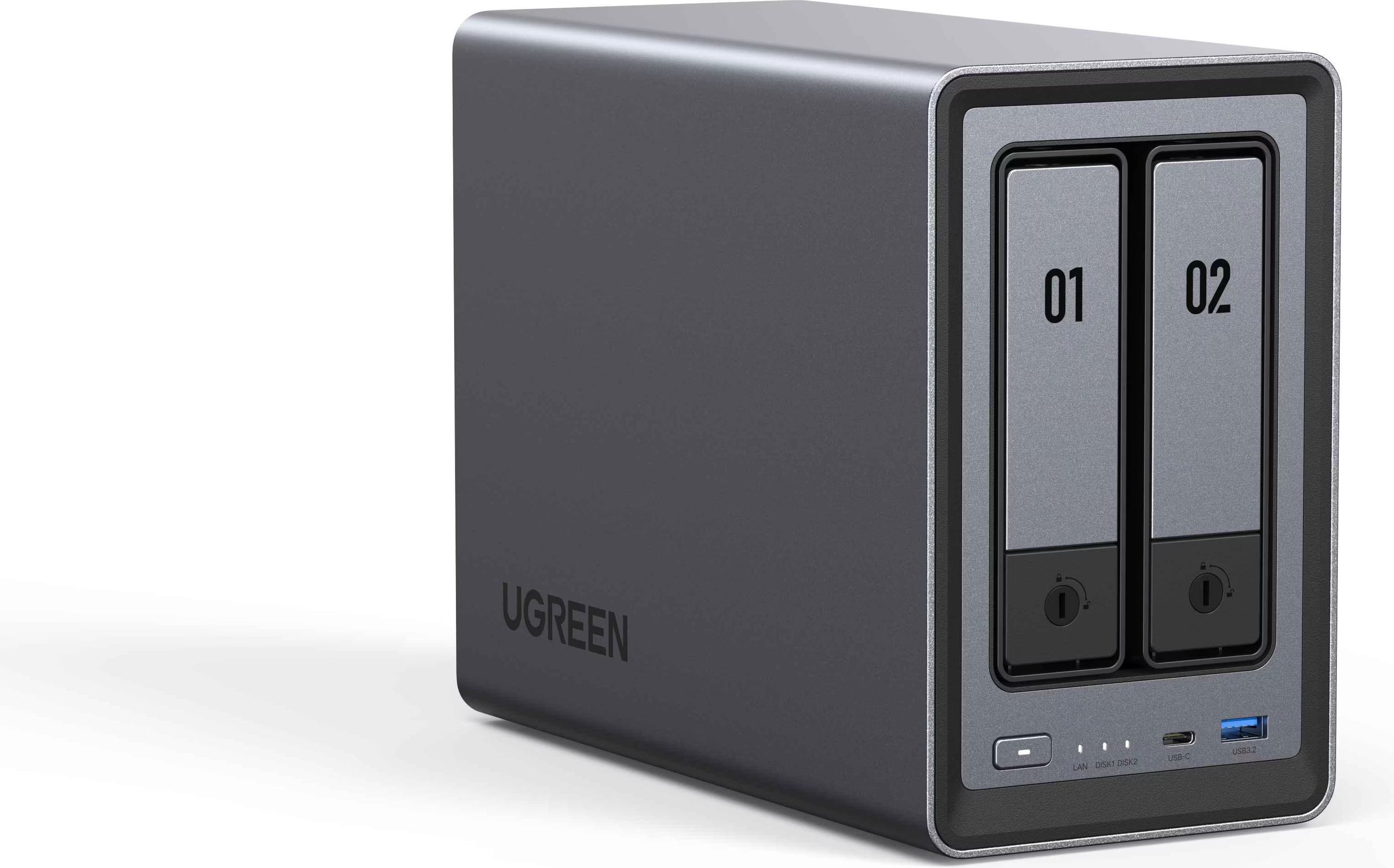 【新品】UGREEN NASync DXP2800 とWD HDD8TB×2 Ugreen NASync DXP2800 - buy at Digitec