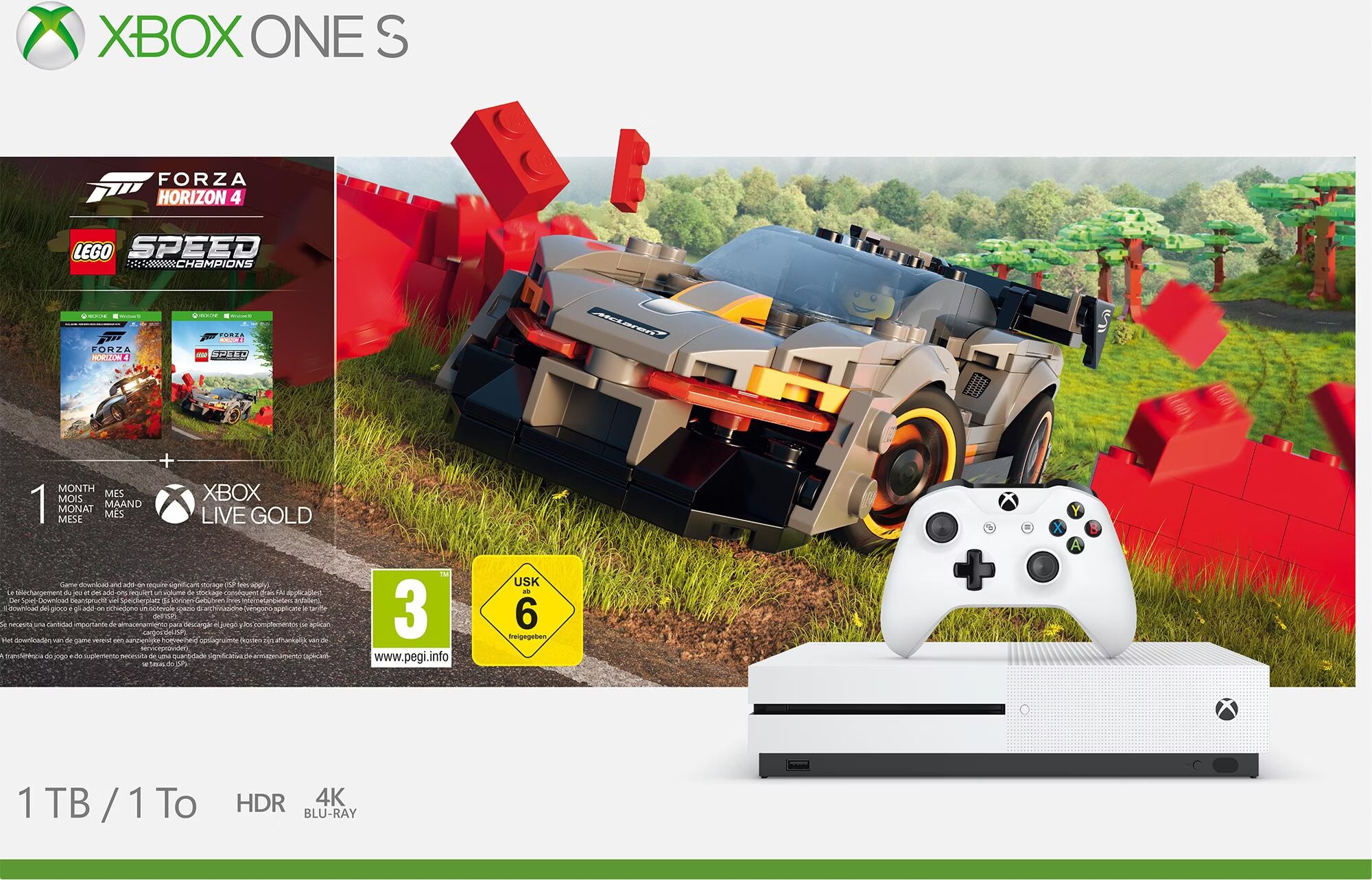 Controller Xbox One S Forza Horizon Fifa 20 Microsoft Xbox One S