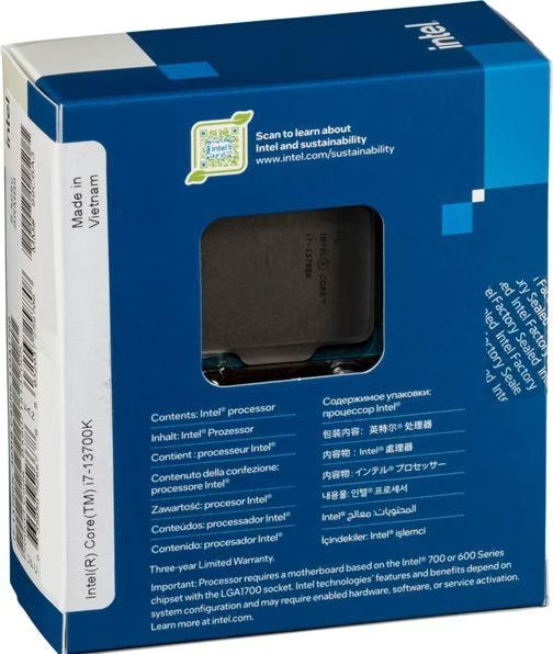 CPU Intel Core i7 13700K box Intel Core i7-13700KF (3.4 GHz / 5.4 GHz) - Processor - LDLC