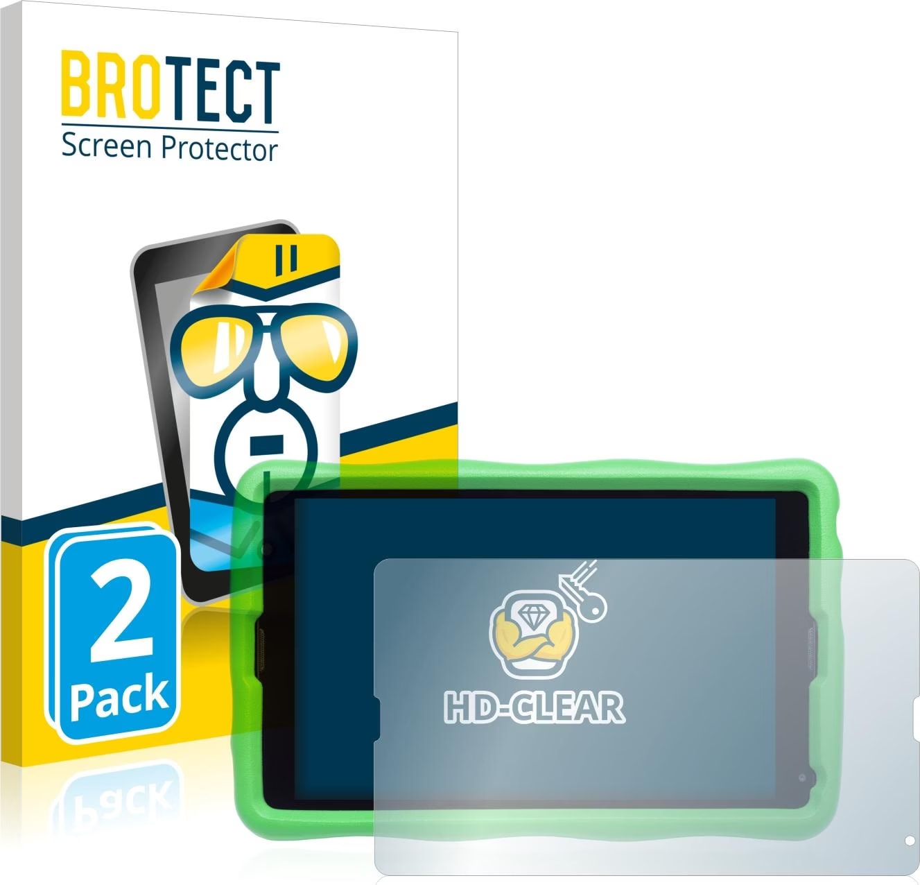 brotect Pellicola Protettiva Opaca per Lenovo Tab P10 (10,1) Pellicola Protettiva Anti-Riflesso (2 Pezzi