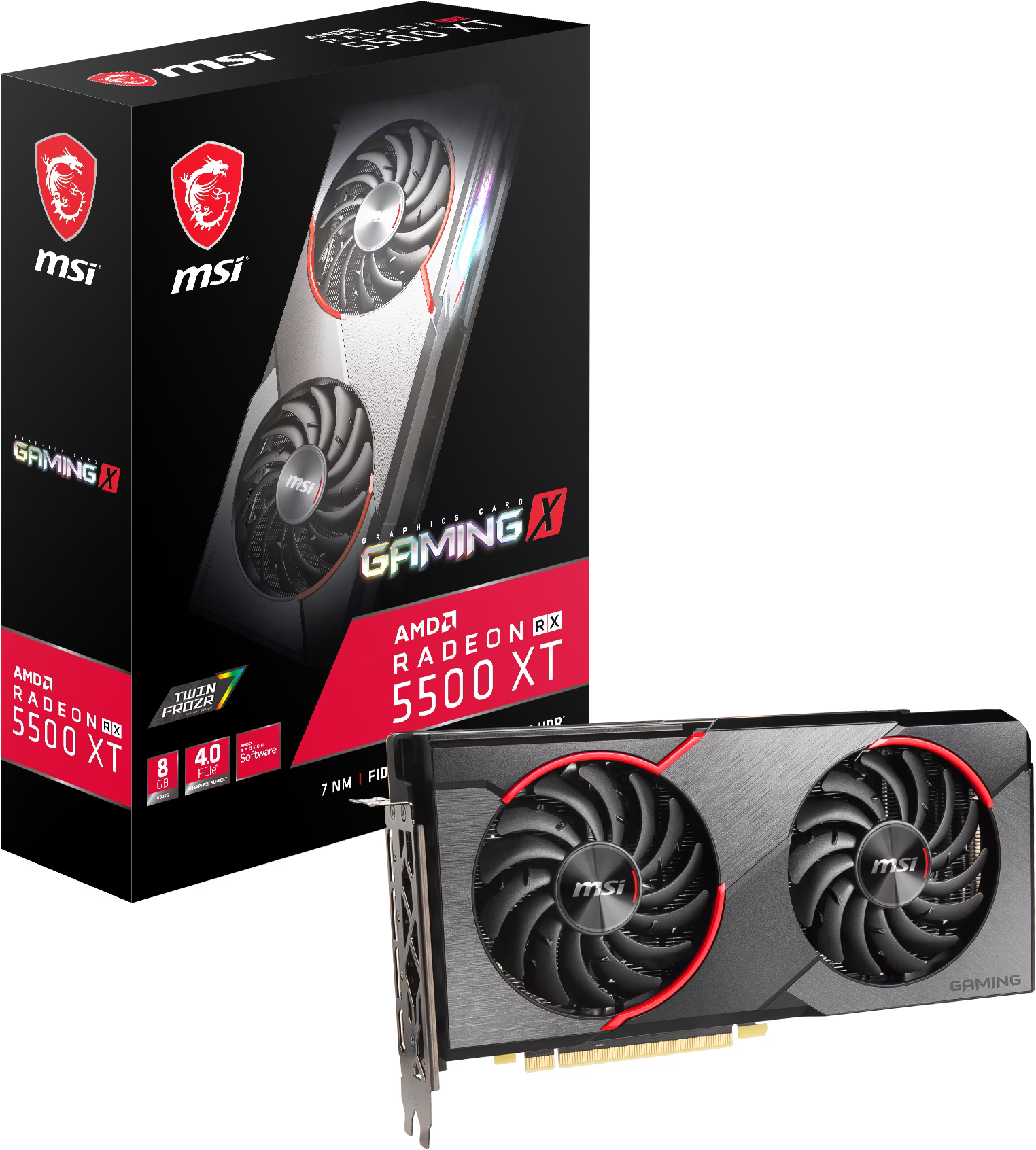 Asrock Phantom Amd Drivers 5500 Xt Phantom Gaming Msi 5500 Xt - Main Image