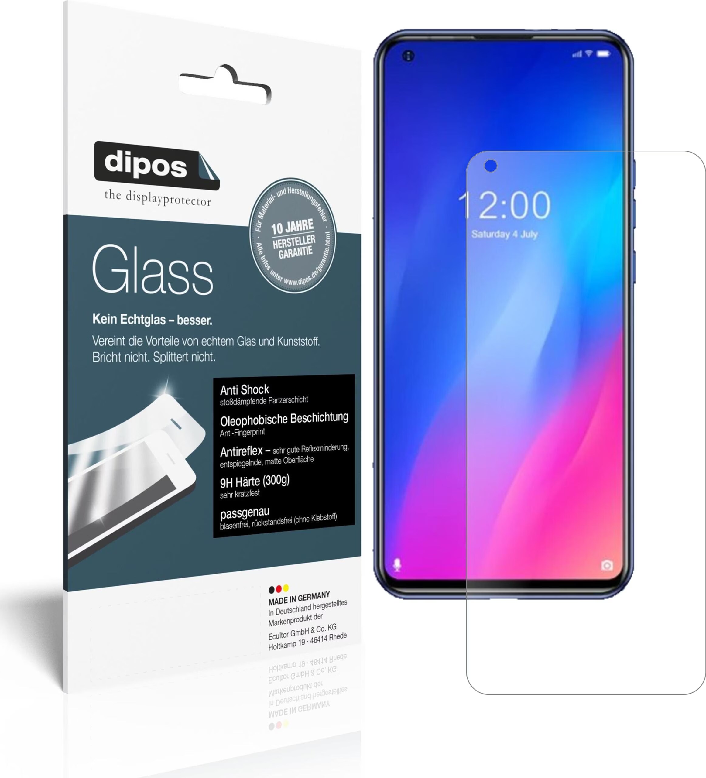 Brotect – 2 Pellicole Protettive Opache Per Doogee N30 – Antiriflesso, Anti-Impronta, Made In Germany - 2