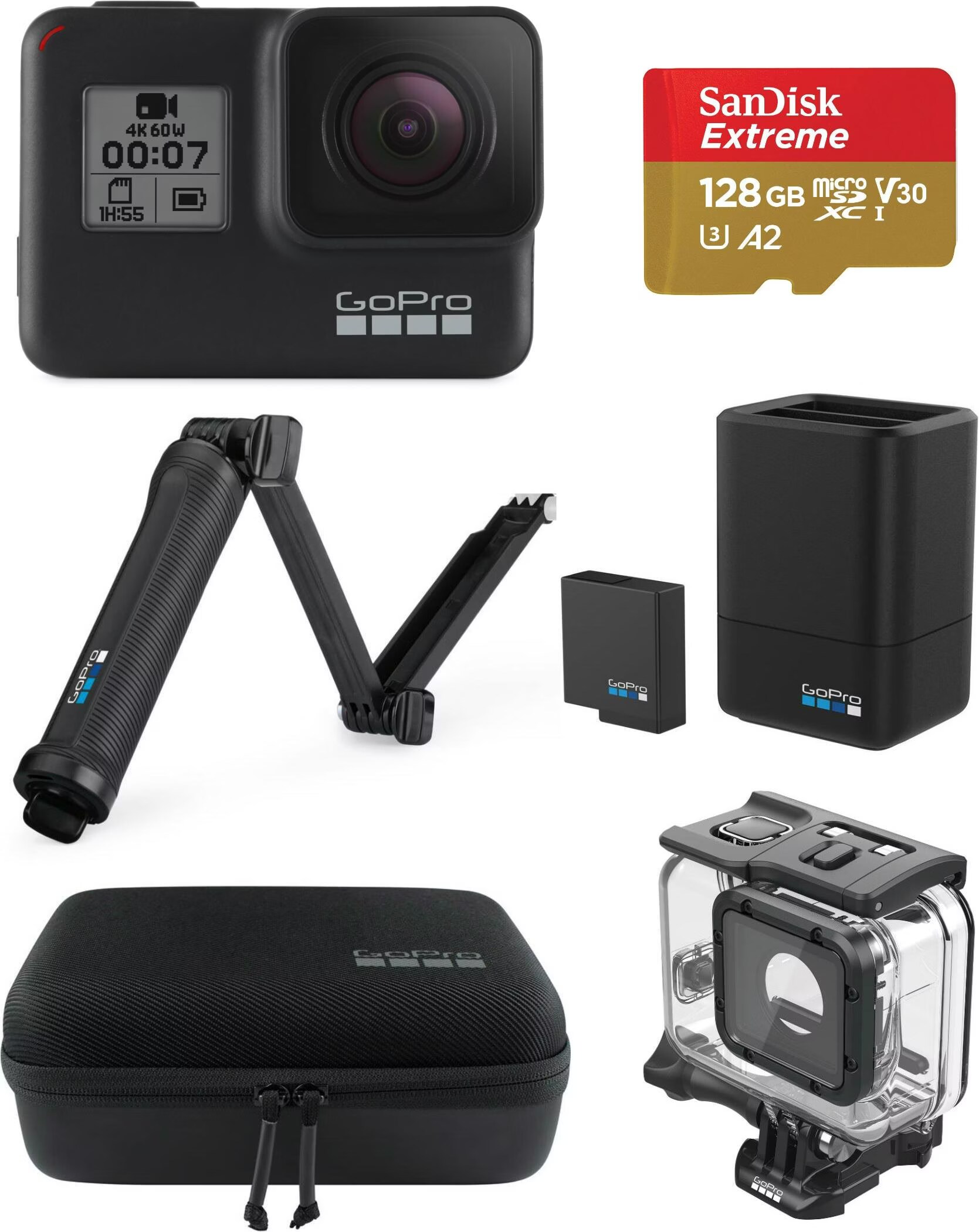GoPro Hero 7 Black Premium Kit - kaufen bei Digitec