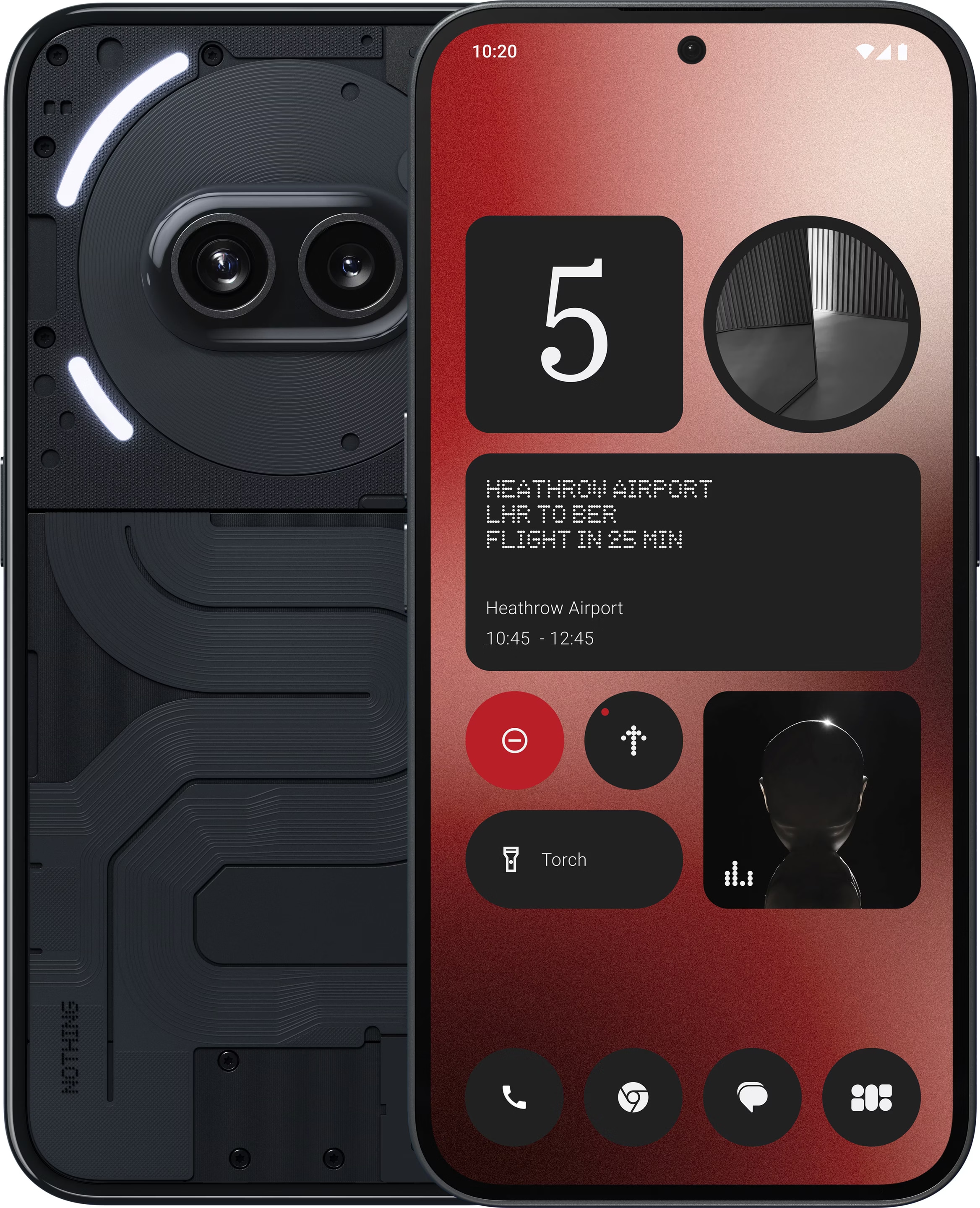 Nothing Phone (2a) (256 GB, Black, 6.70