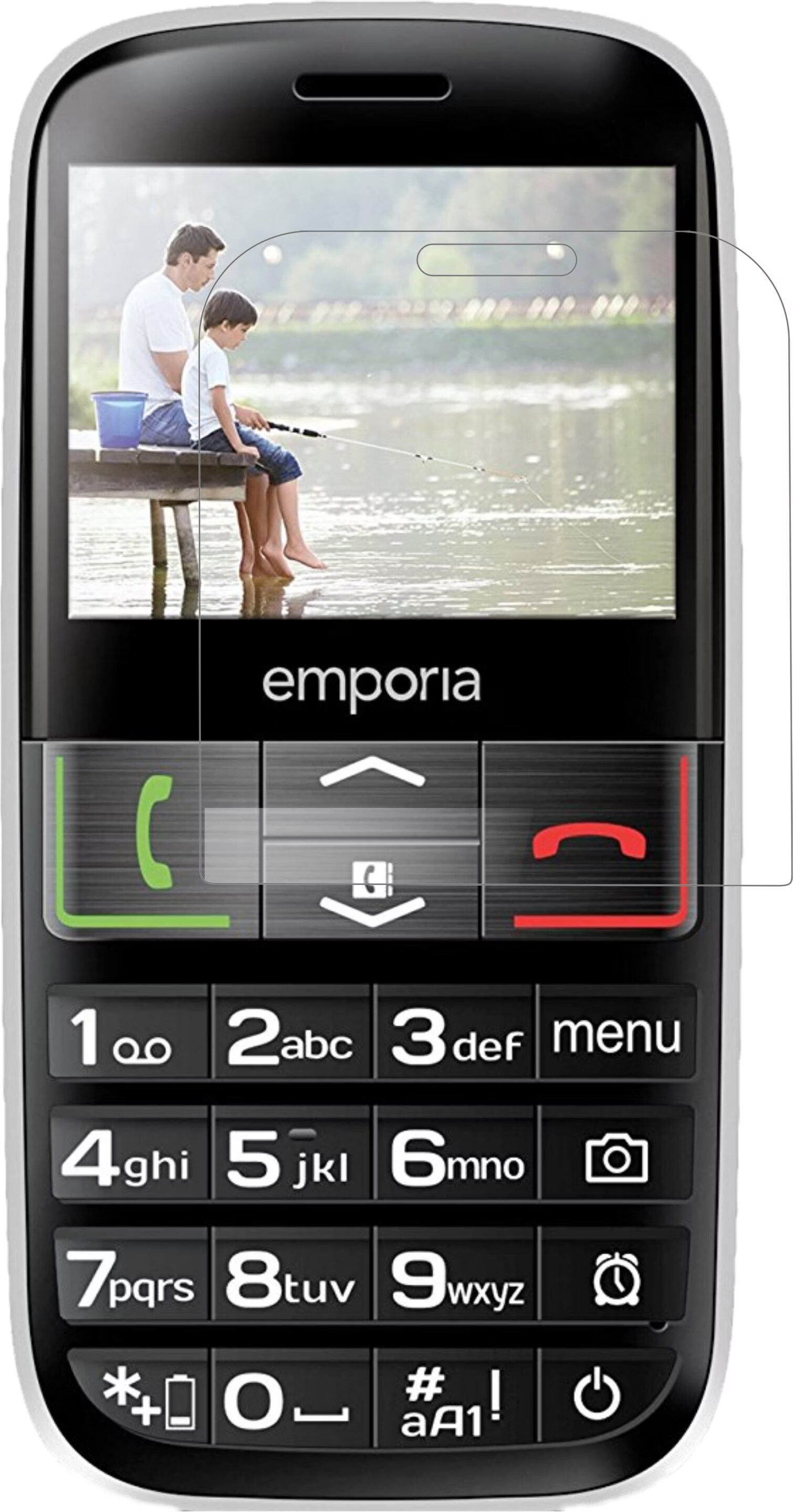 Brotect Pellicola Protettiva Vetro Per Emporia Smart 5 Protezione Schermo Durezza Estrema 9h